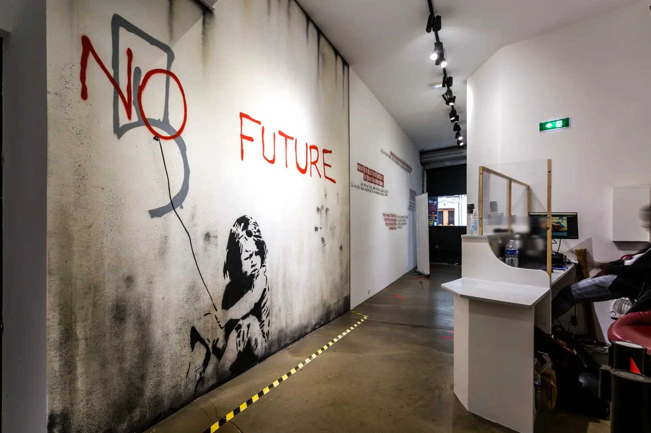 Petit déjeuner au Musée Banksy — entrée